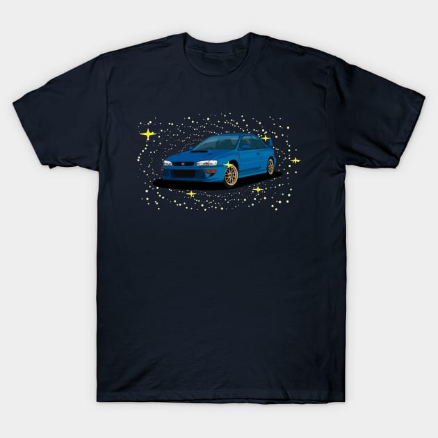 22B STI T-Shirt by AutomotiveArt